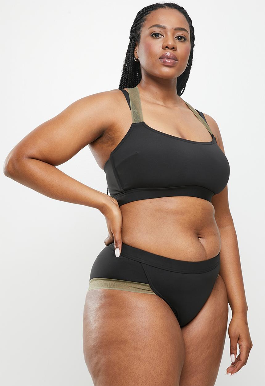 Calvin Klein - Ck curve braziliian bikini bottom - black