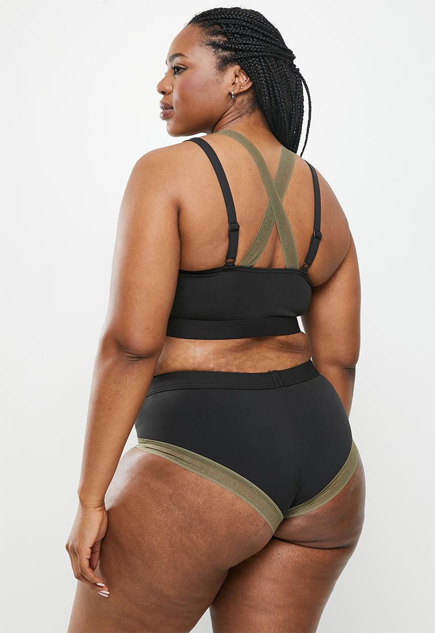 Calvin Klein - Ck curve braziliian bikini bottom - black
