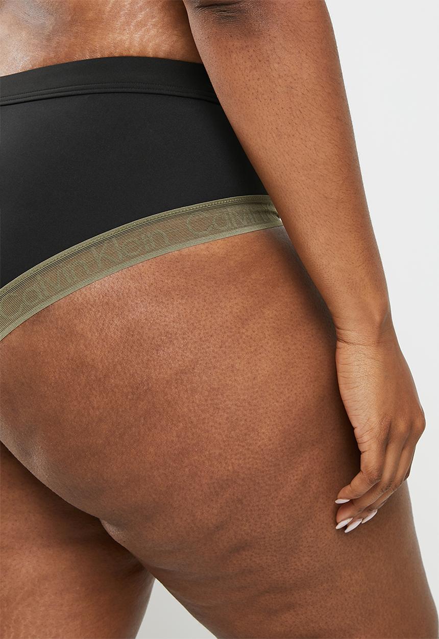 Calvin Klein - Ck curve braziliian bikini bottom - black