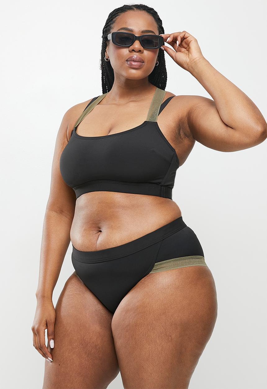 Calvin Klein - Ck curve braziliian bikini bottom - black
