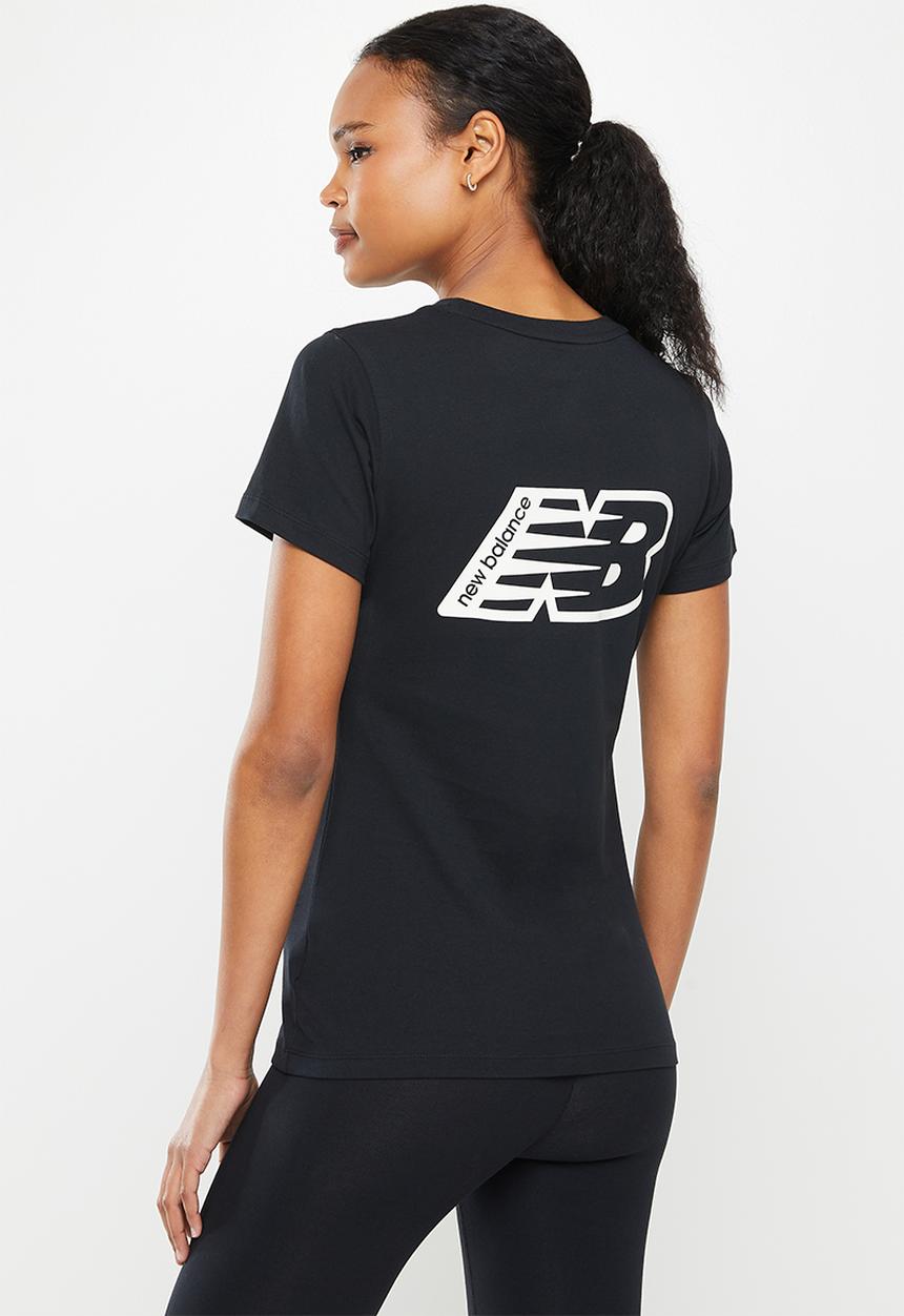 New Balance  - Nb essentials magnify tee - black