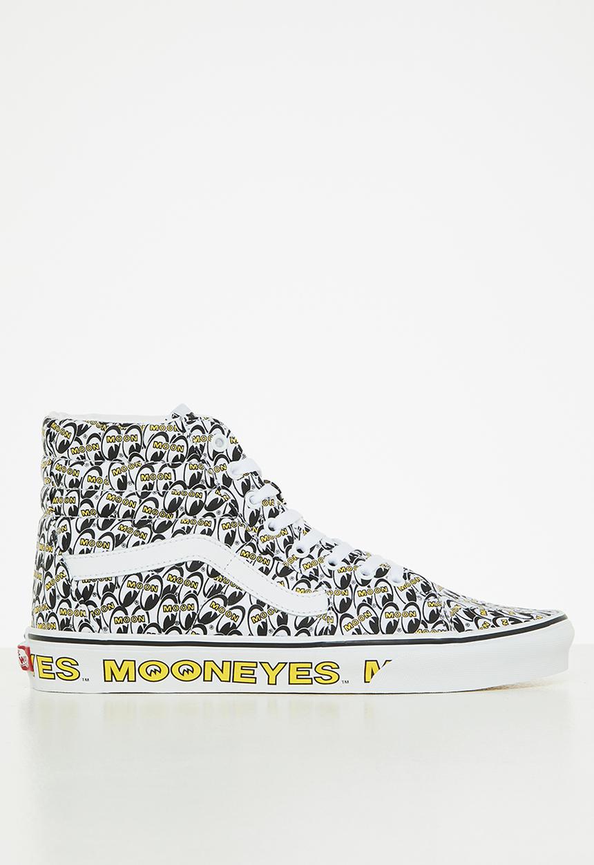 Vans - Sk8-hi - mooneyes true white/yellow