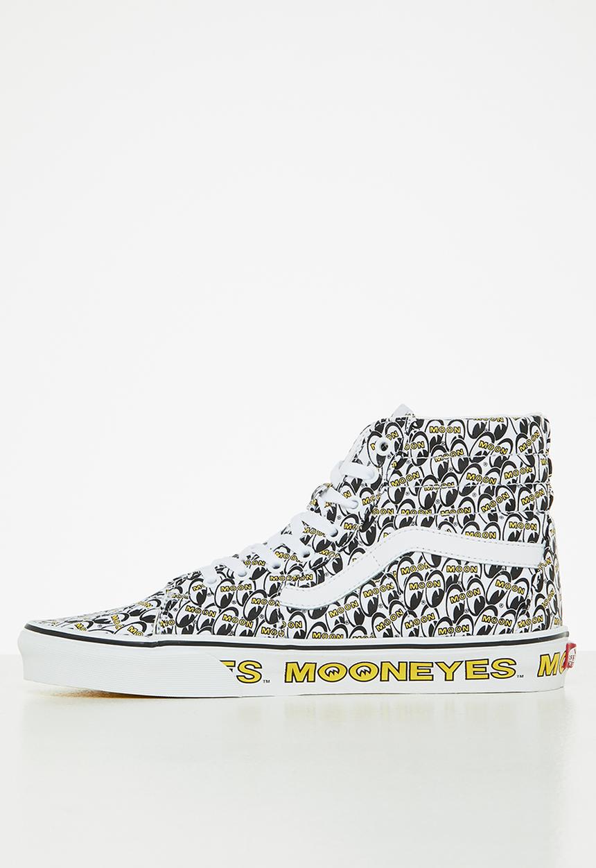 Vans - Sk8-hi - mooneyes true white/yellow