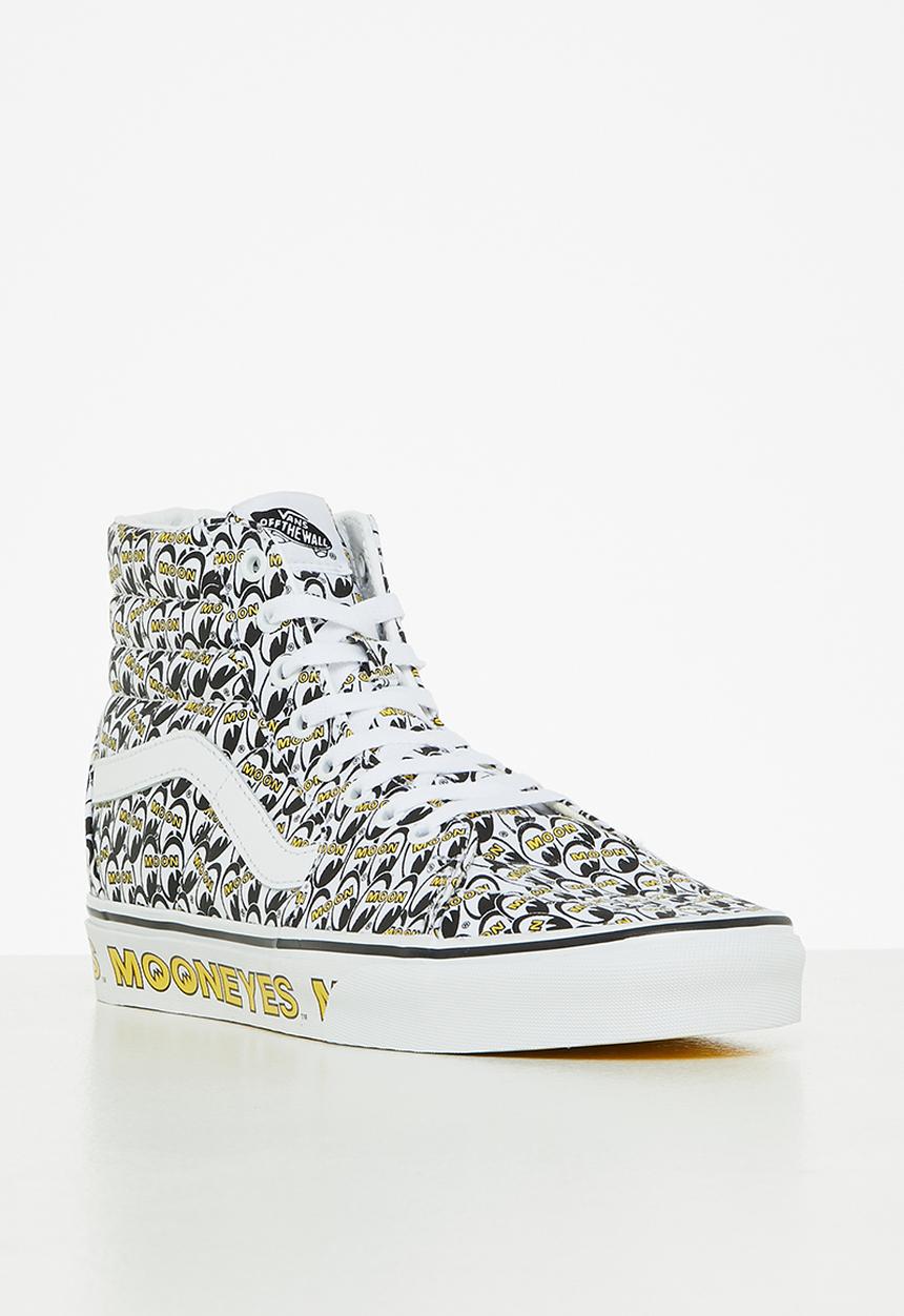 Vans - Sk8-hi - mooneyes true white/yellow