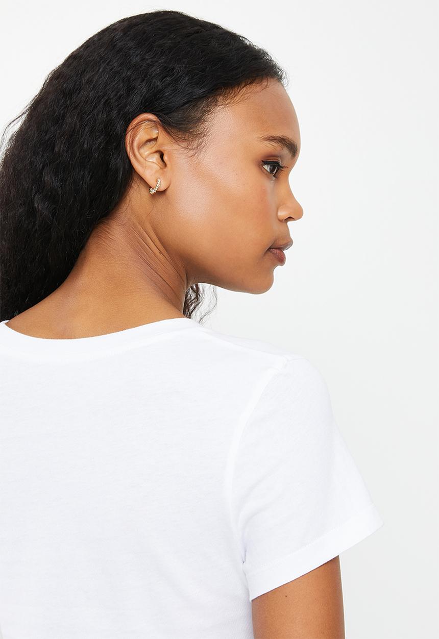 Calvin Klein - Institutional logo 2-pack tee - bright white & eggshell
