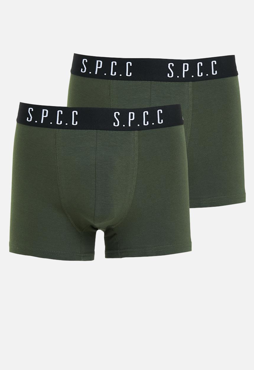S.P.C.C - Signature boxer brief underwear - Dark moss