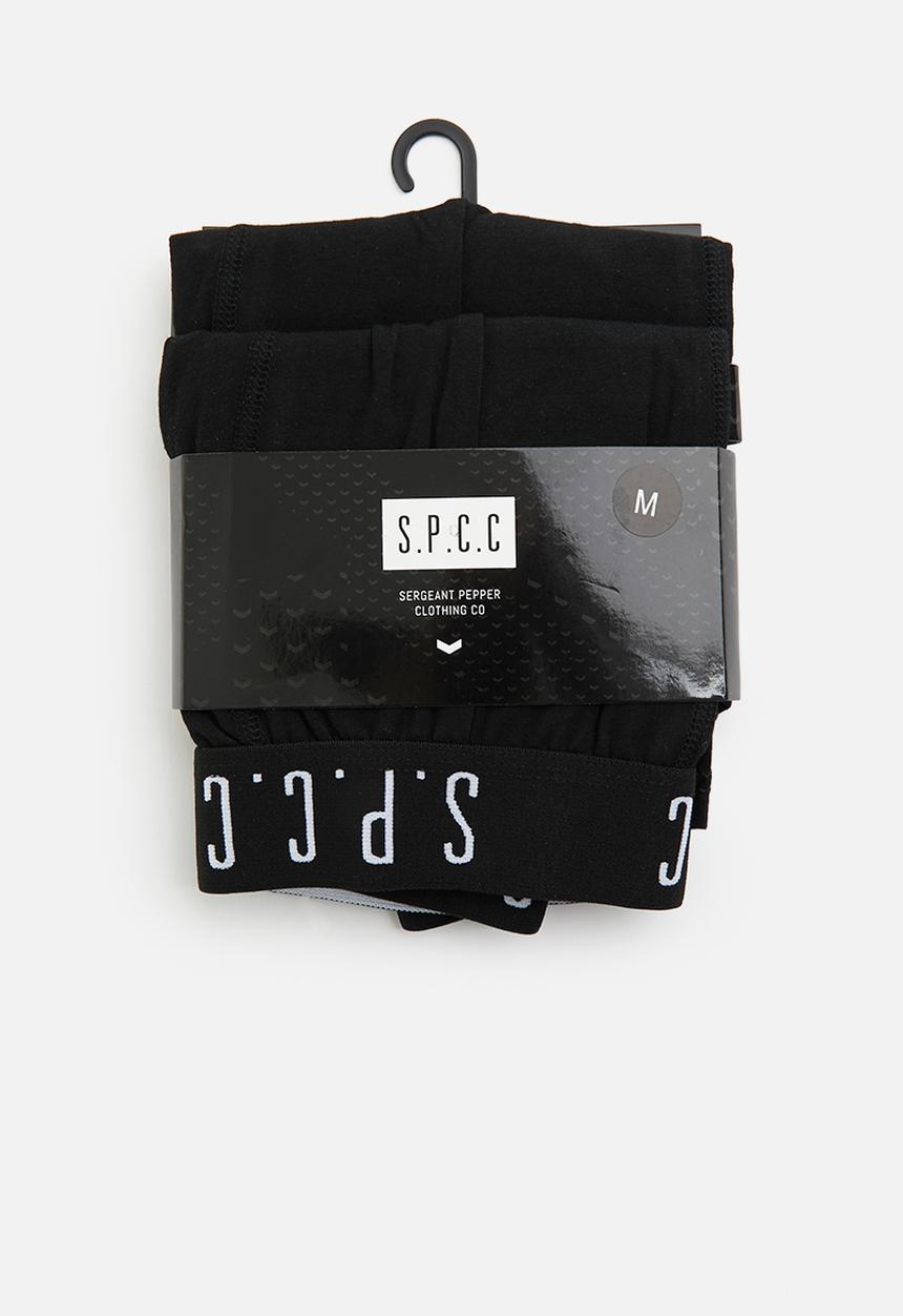 S.P.C.C - Emperador boxer (2 pack) - black