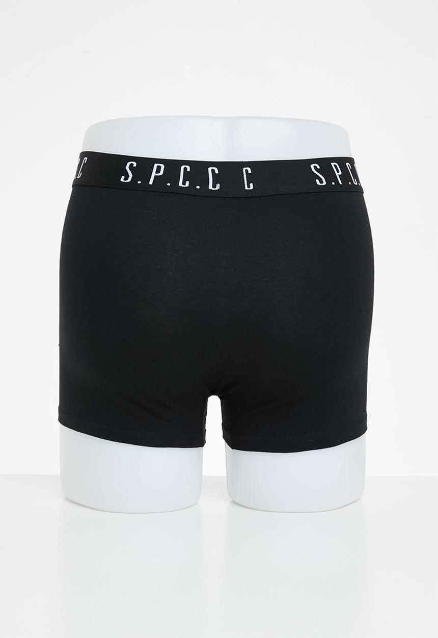 S.P.C.C - Emperador boxer (2 pack) - black