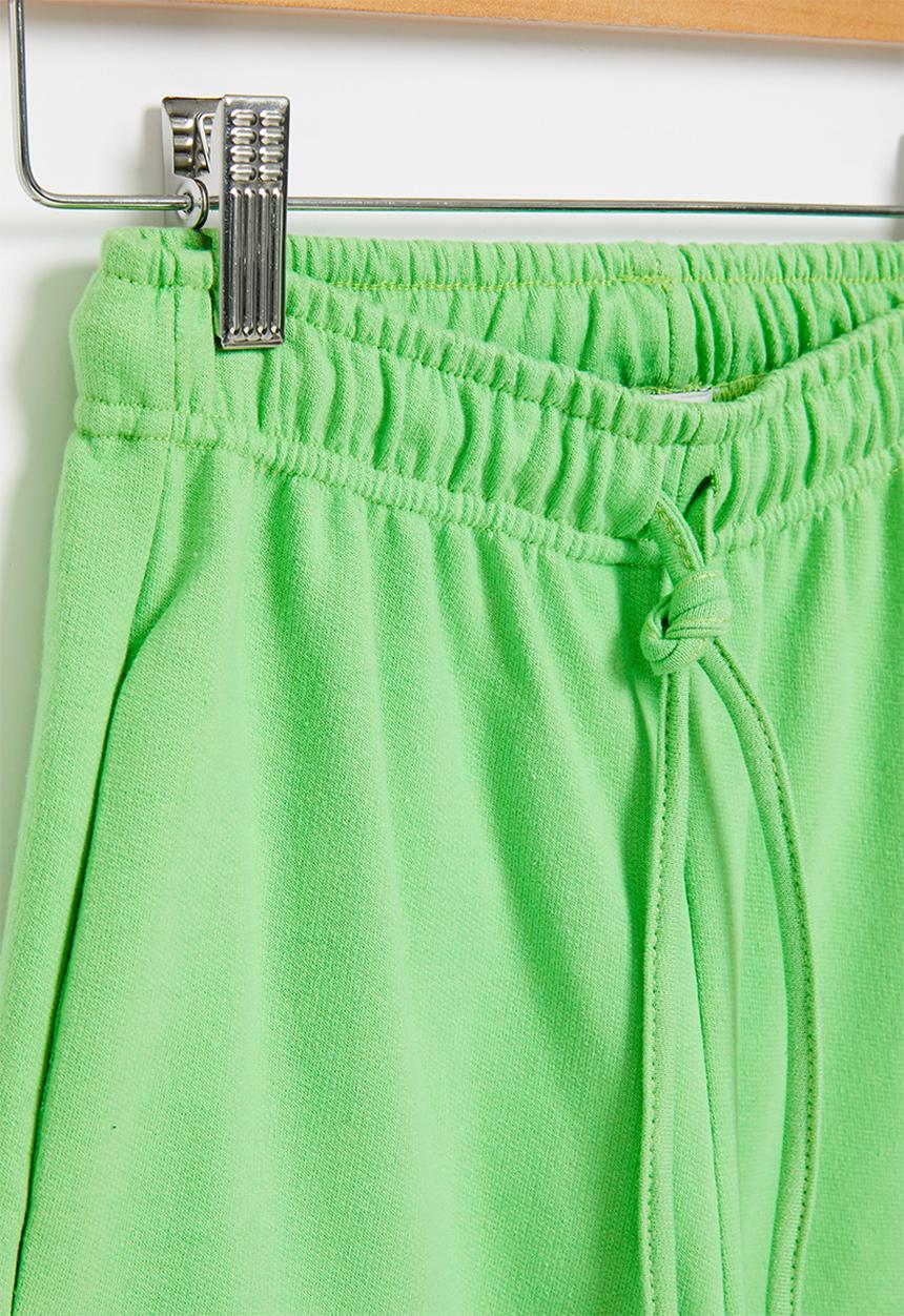 Superbalist - Printed sweat short - green