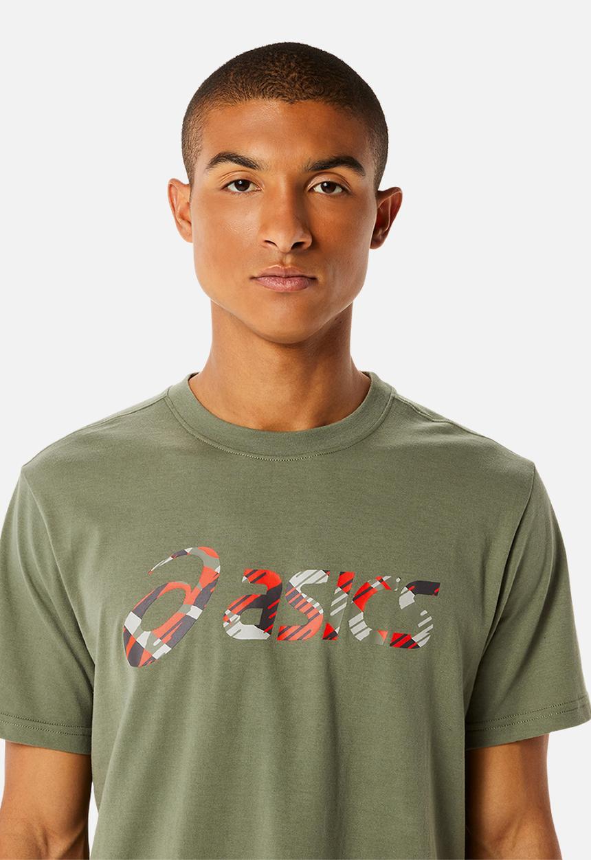 ASICS - Wild camo tee - lichen green