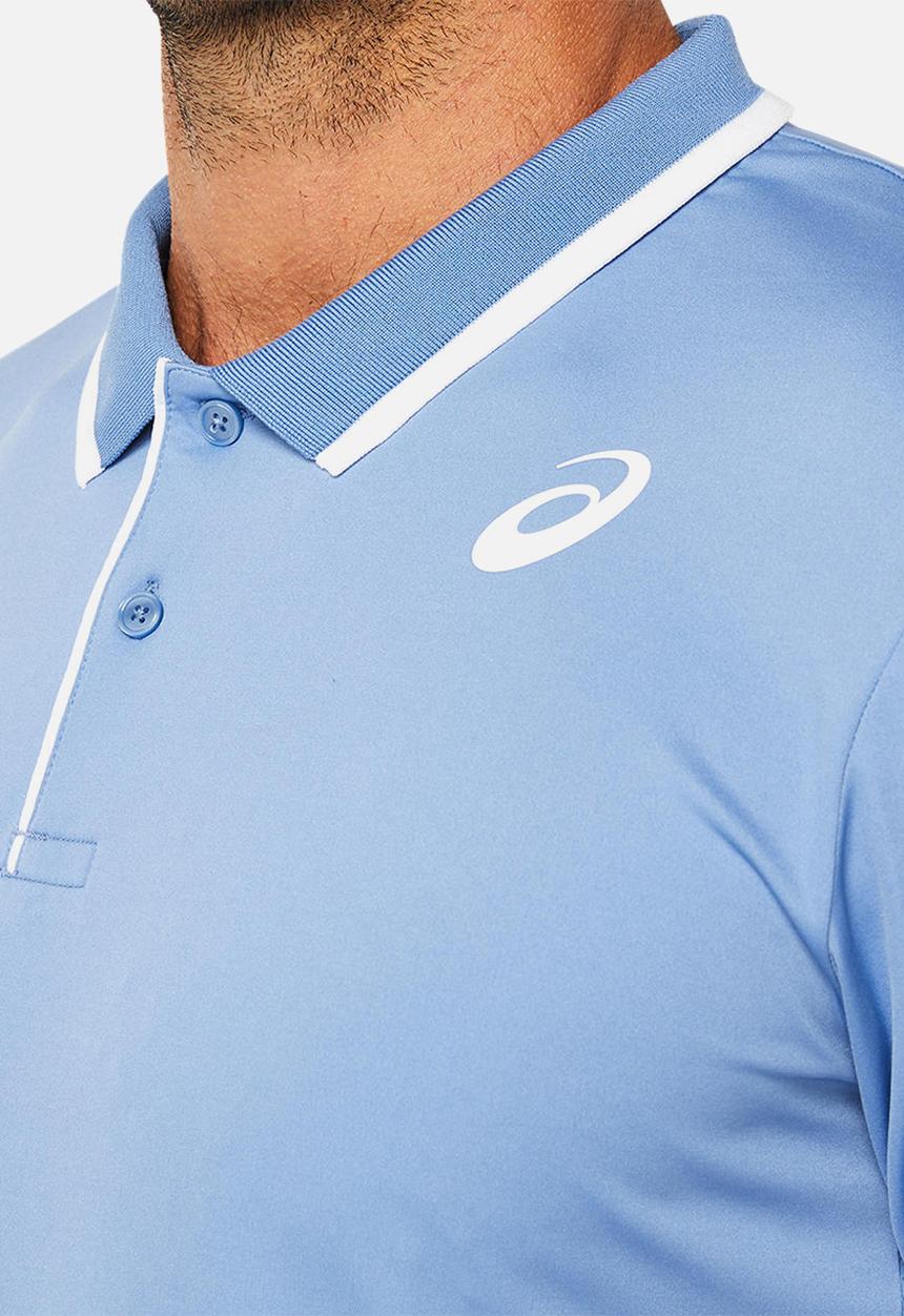 ASICS - Court m polo shirt - blue harmony
