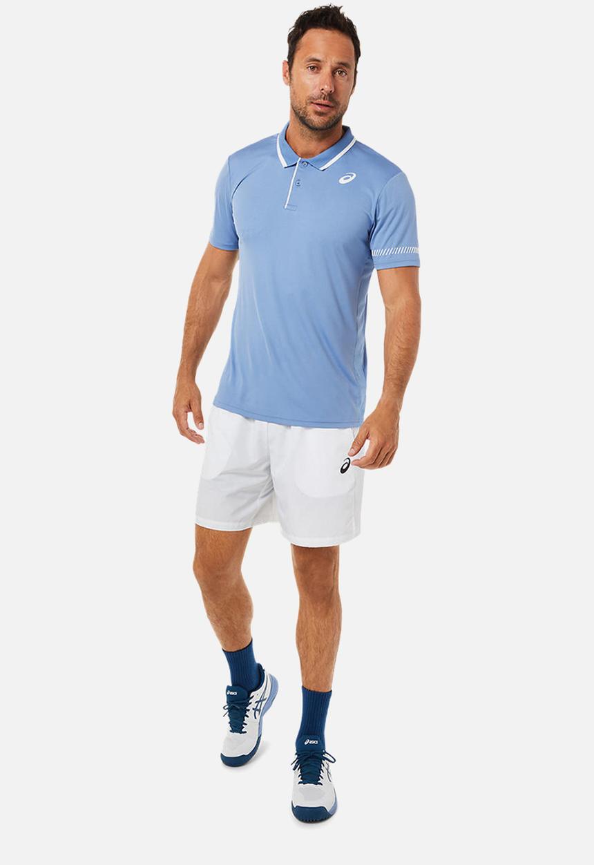 ASICS - Court m polo shirt - blue harmony