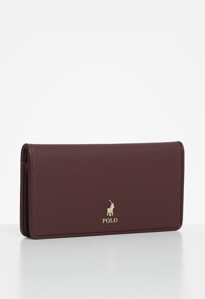 POLO - Lyon continental purse - bloodstone