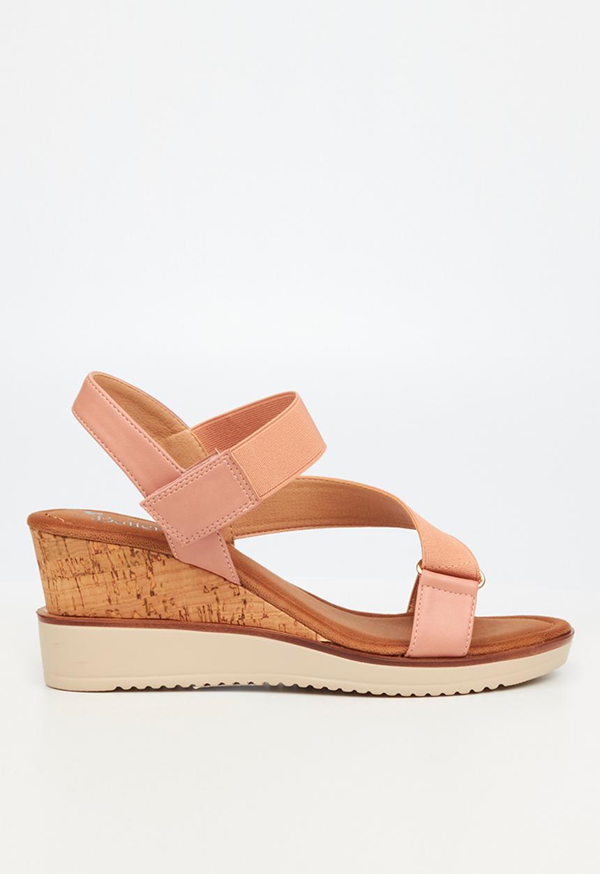 Butterfly Feet - Bellaire 3 wedge heel - pink