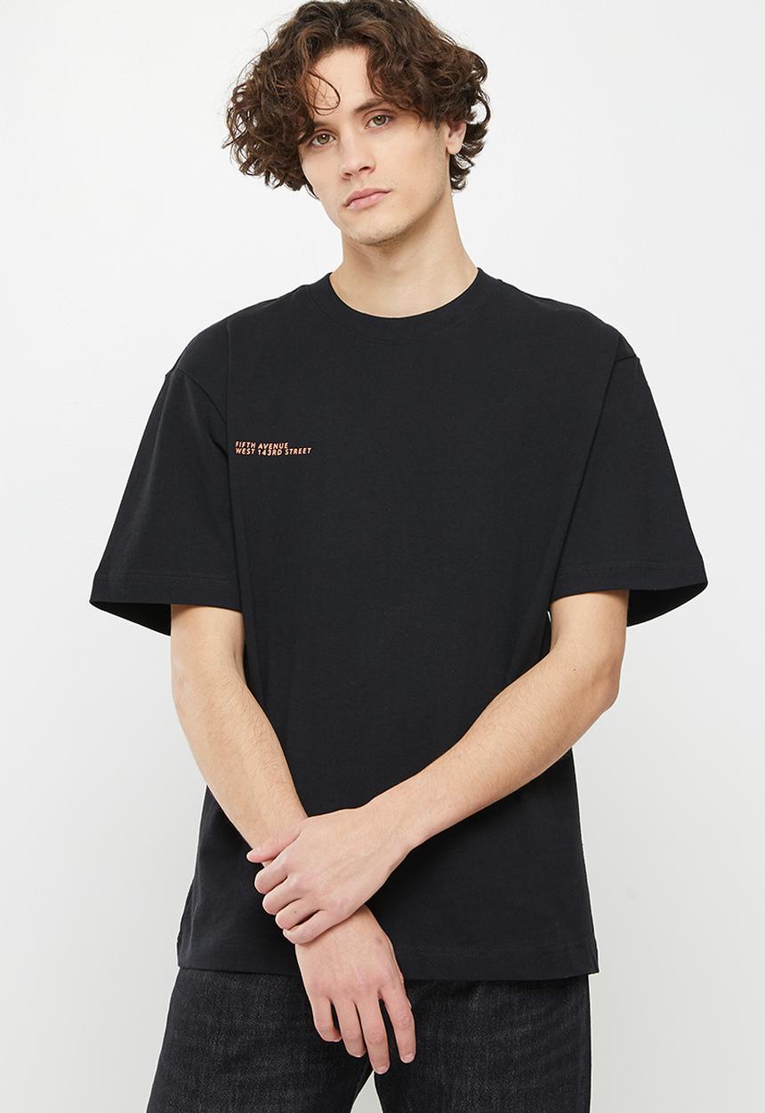 Only & Sons - Onsfred rlx fb city print short sleeve 3090 tee - black
