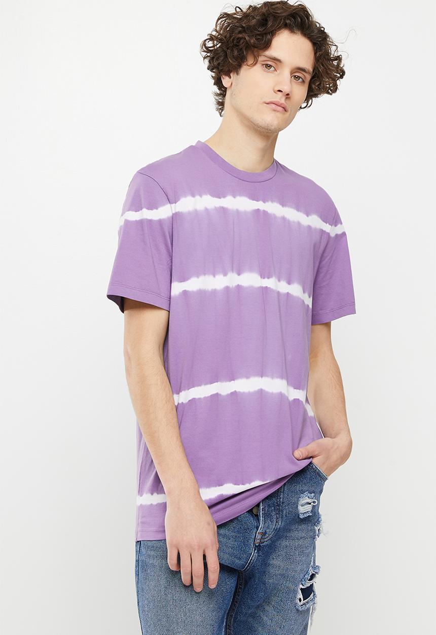 Only & Sons - Onsnate reg tie dye tee - purple
