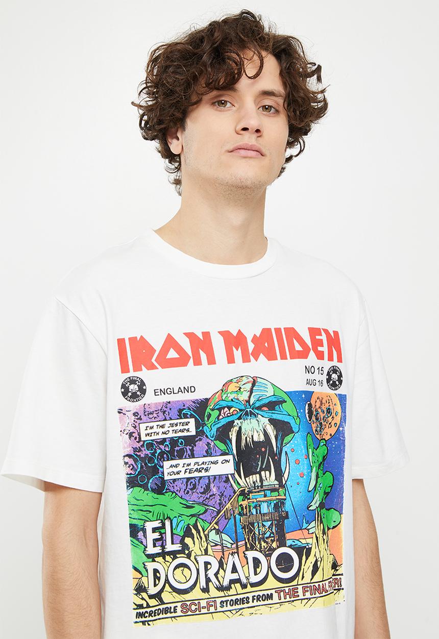 Only & Sons - Onsironmaiden rlx short sleeve tee - white