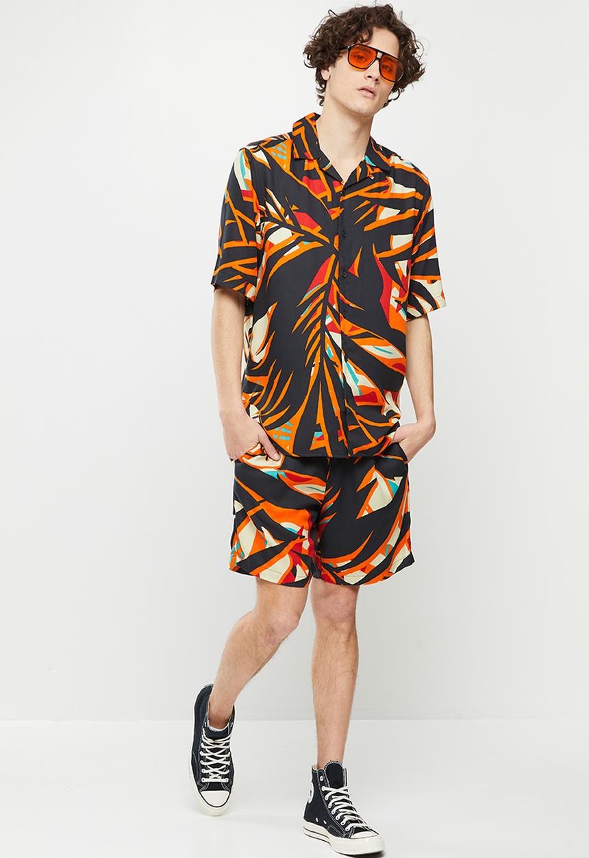 Only & Sons - Onsdrew life viscose aop shorts - multi 