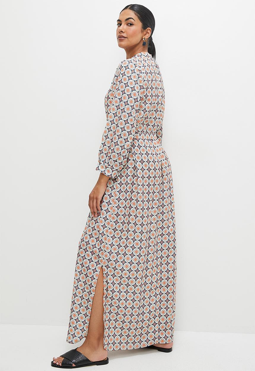 edit - Printed boho kaftan - ethnic floral