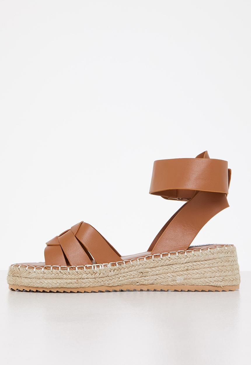Madison® - Caitlin espadrille flatform sandal - tan
