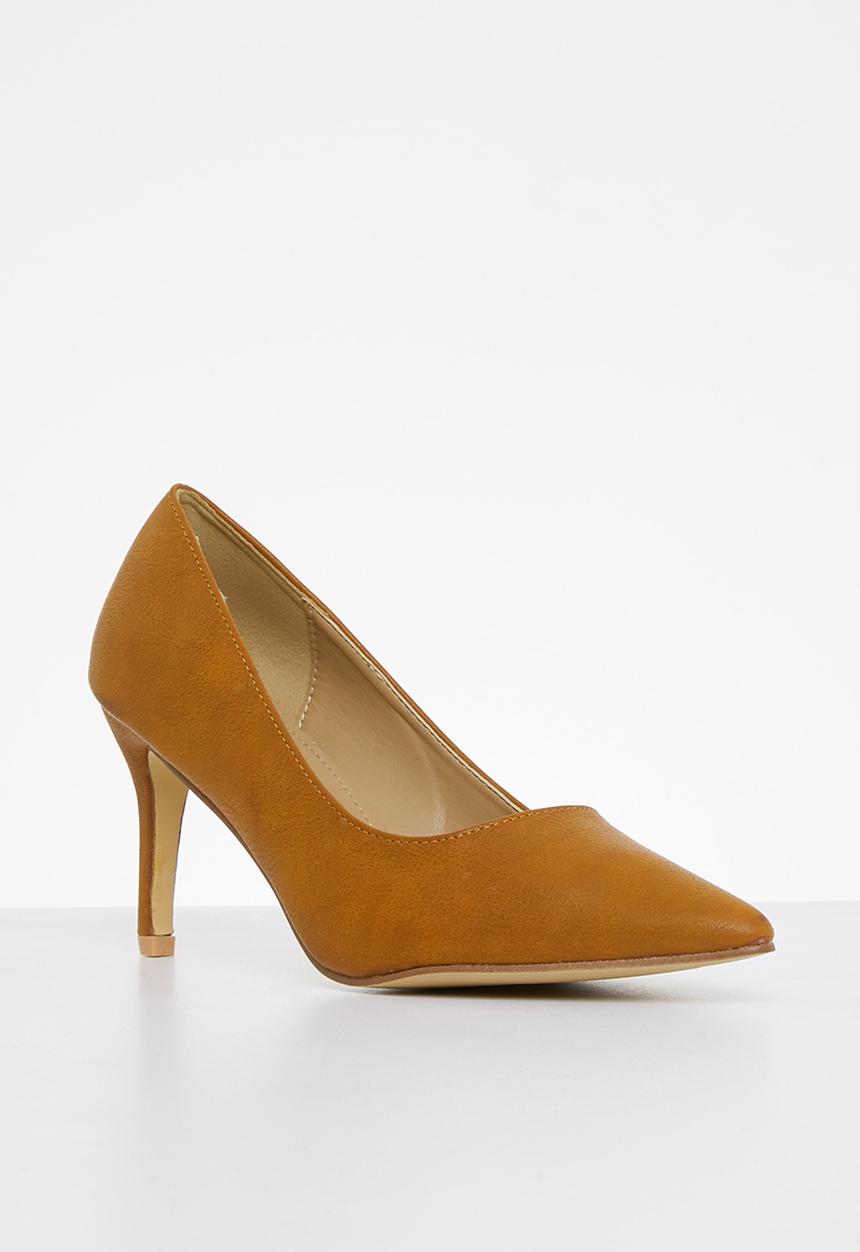 Madison® - Betsie stiletto court heel - tan