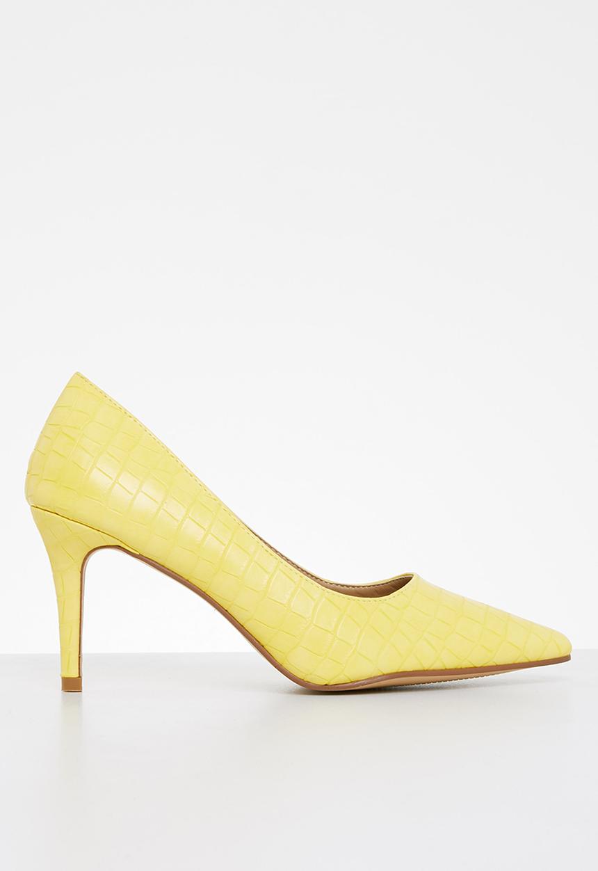 Madison® - Betsie stiletto court heel - butter yellow