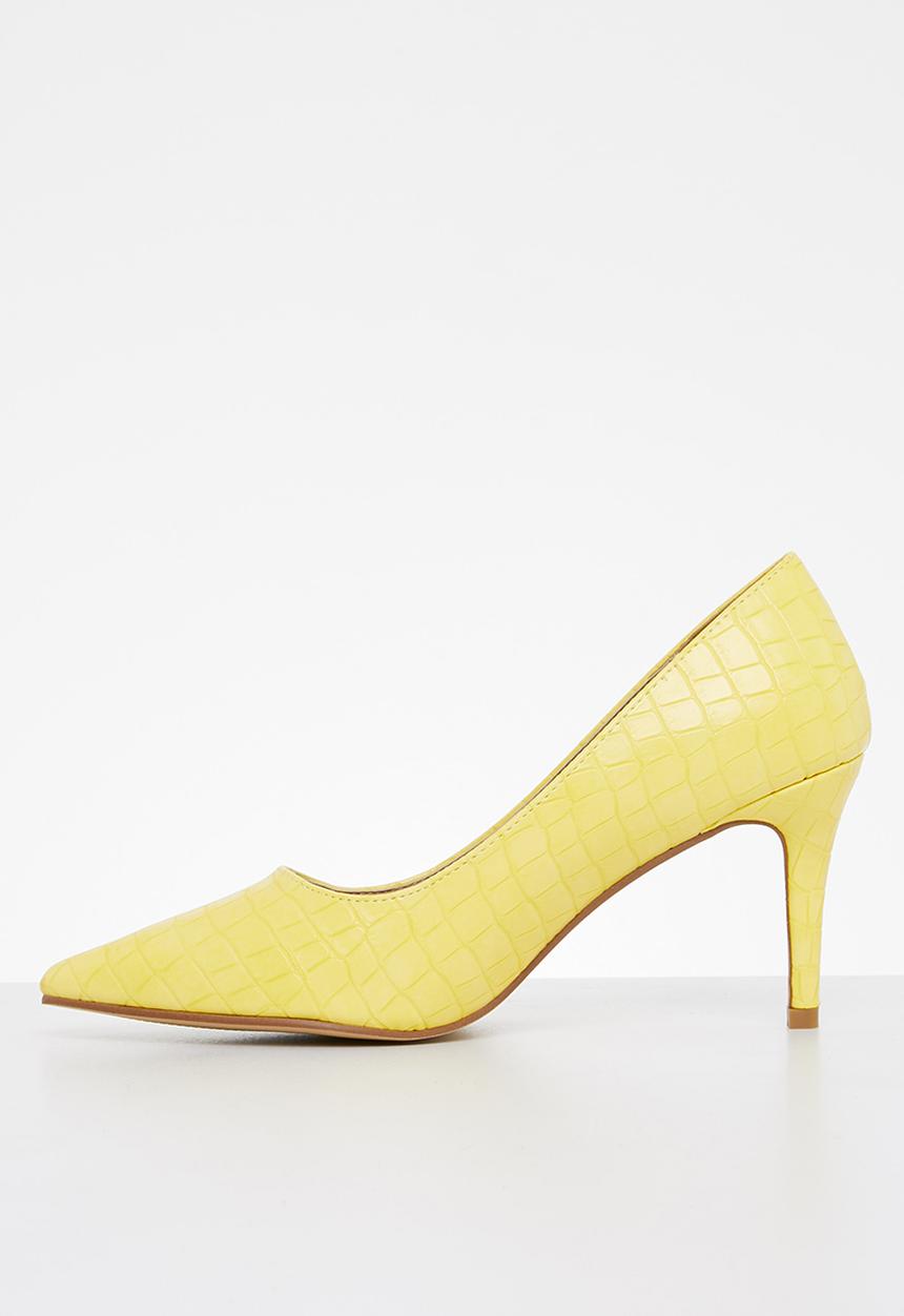 Madison® - Betsie stiletto court heel - butter yellow