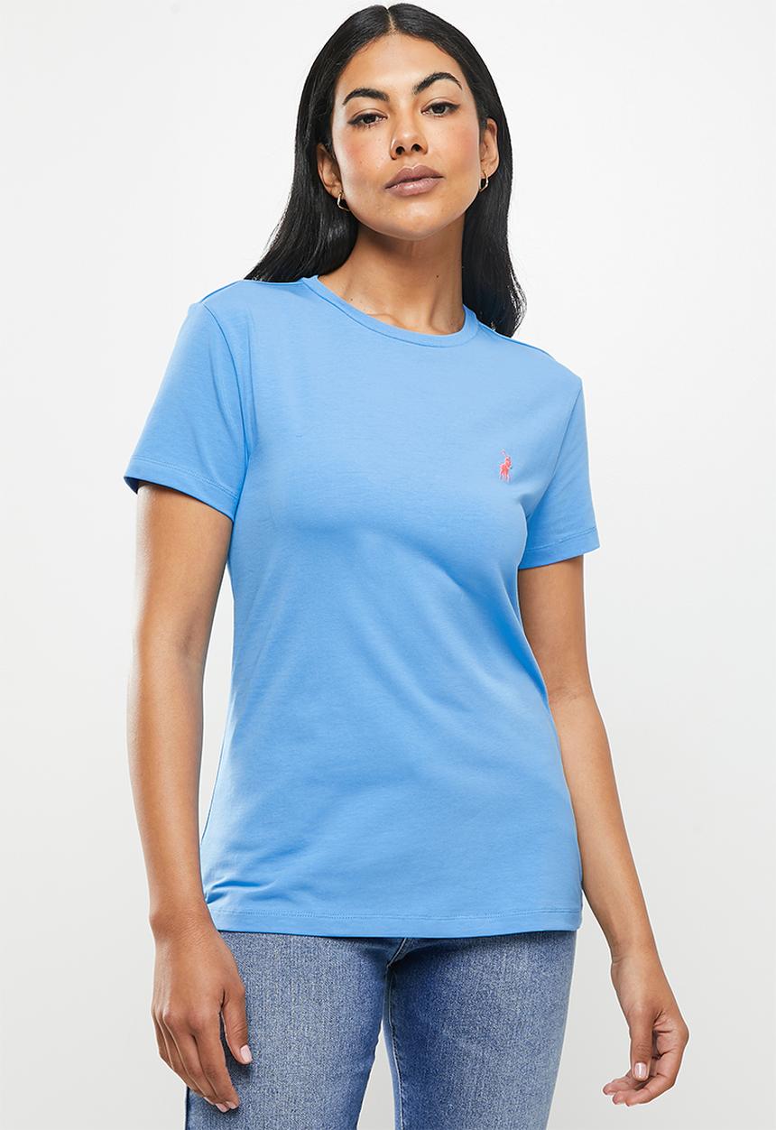 POLO - Kelly short sleeve basic crew neck T-shirt - blue
