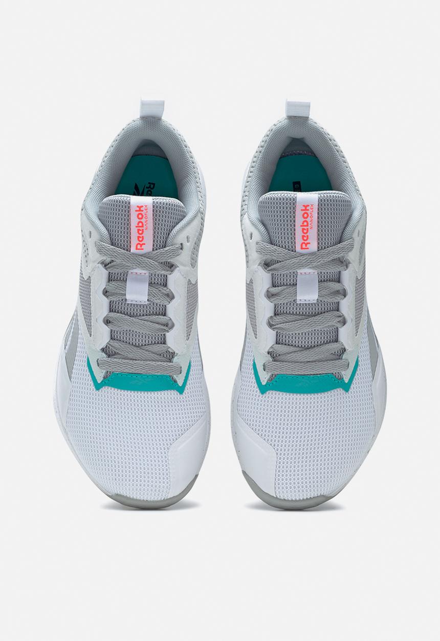 Reebok - Nanoflex tr v2 - pure grey 3/ftwr white/classic teal adventure
