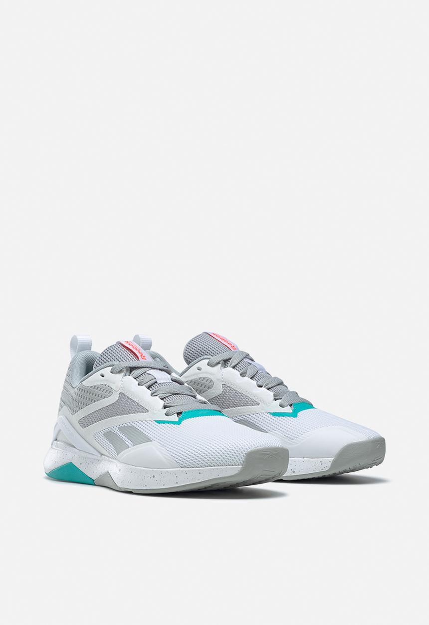 Reebok - Nanoflex tr v2 - pure grey 3/ftwr white/classic teal adventure