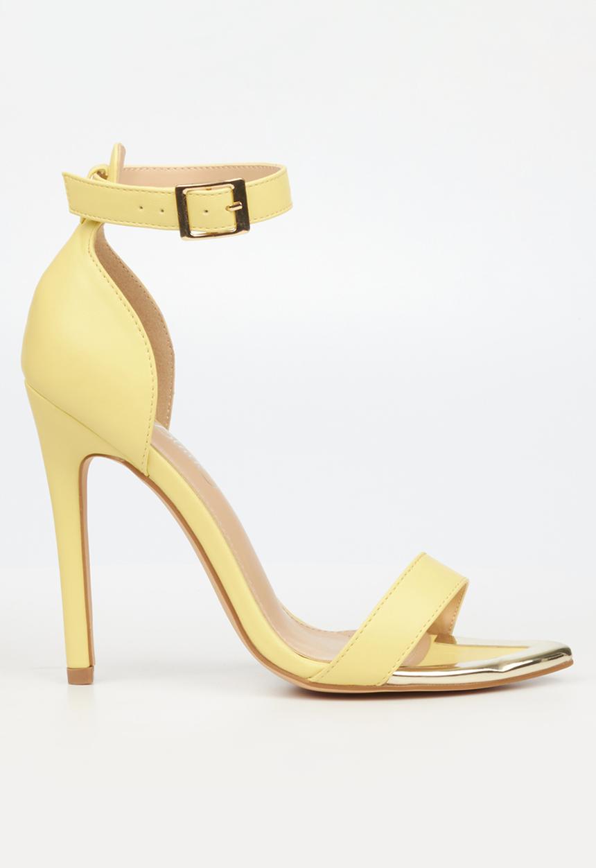 Miss Black - Edge1 stiletto heel - yellow