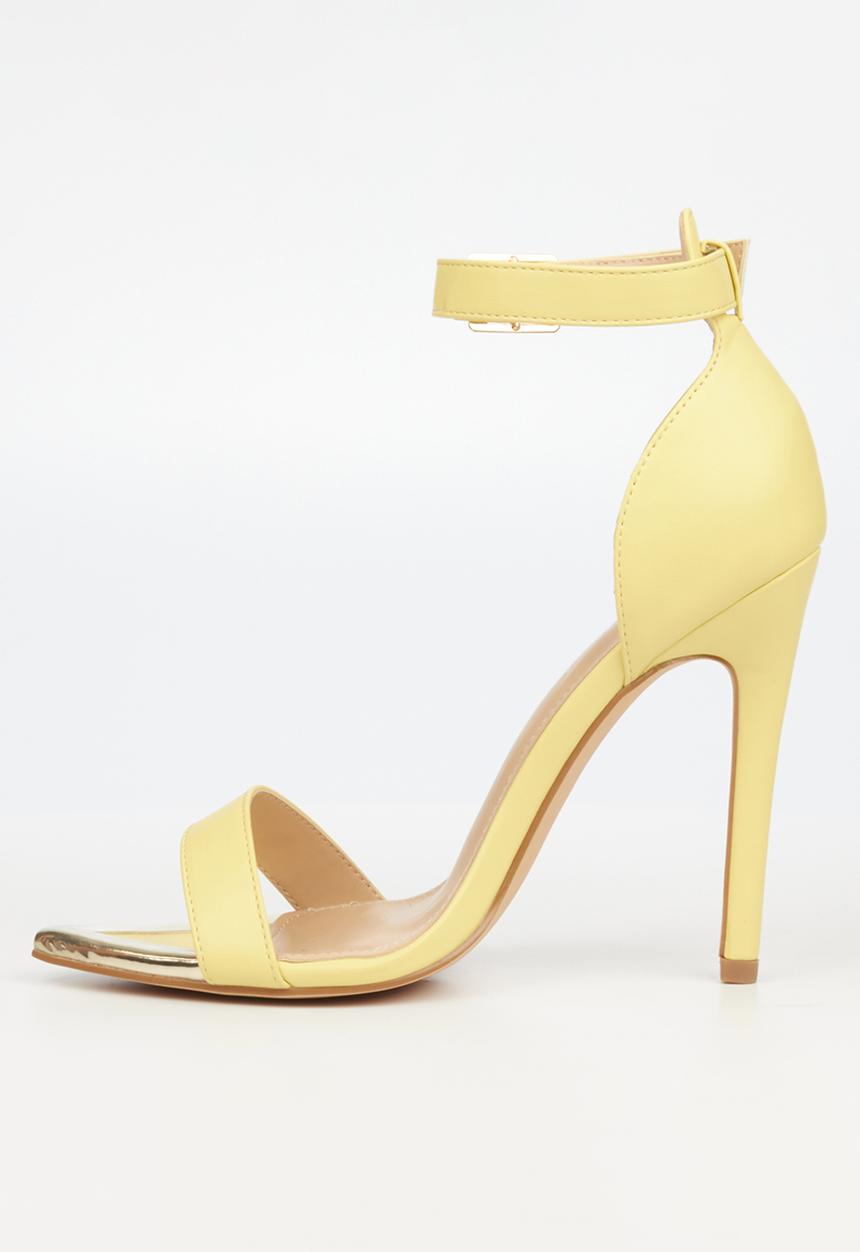 Miss Black - Edge1 stiletto heel - yellow