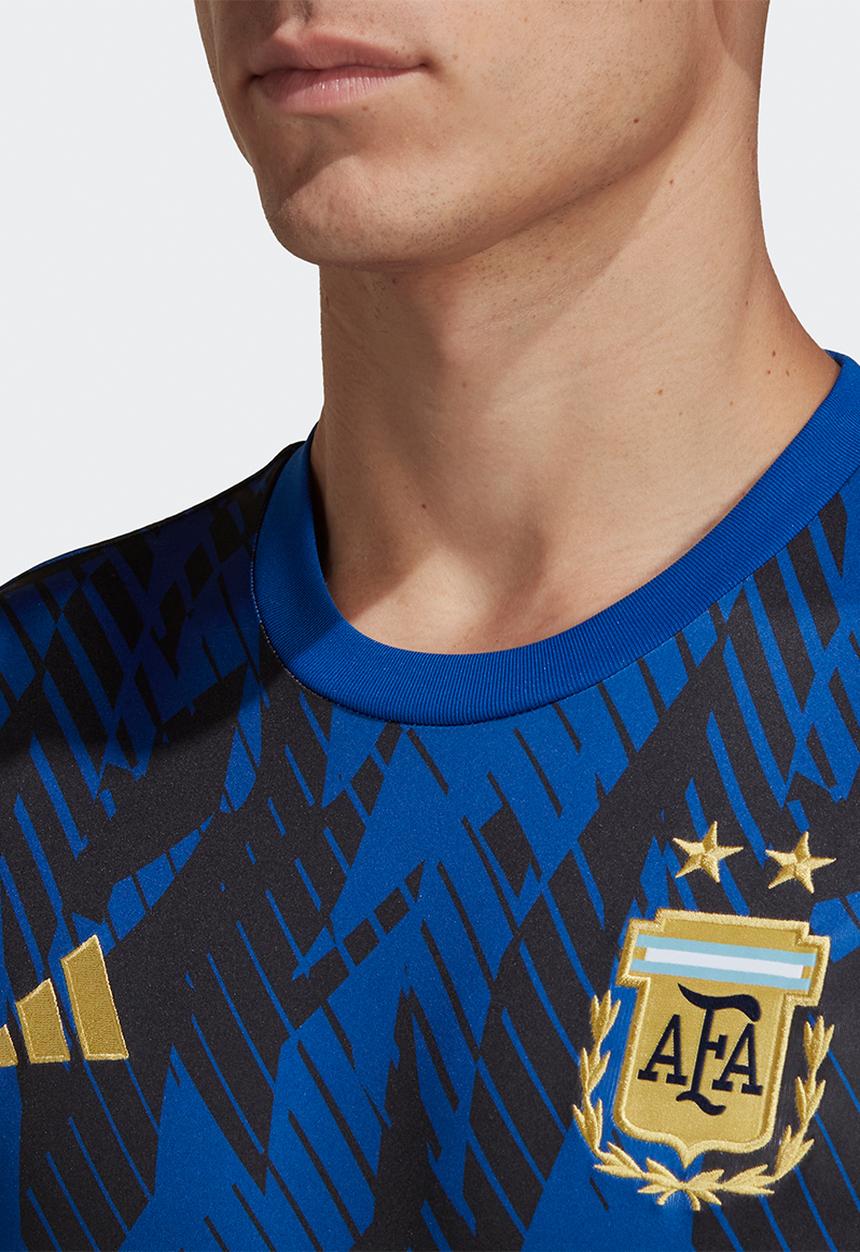 adidas Performance - Argentina Pre-Match WC Jersey  - team royal blue & black