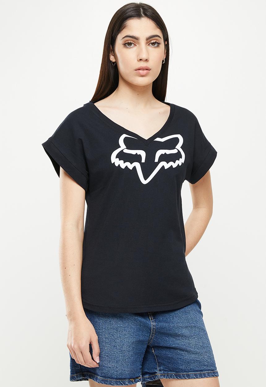 Fox - Boundary short sleeve tee - black