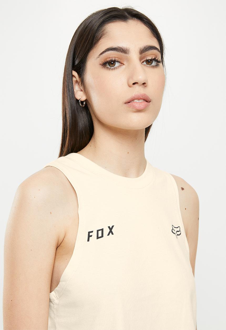 Fox - Starter crop tank - bone