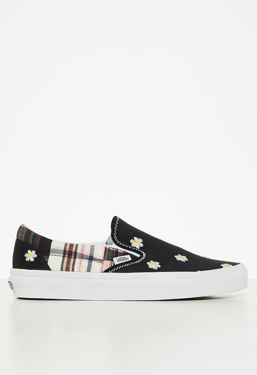 Vans - Classic slip-on - floral plaid patchwork