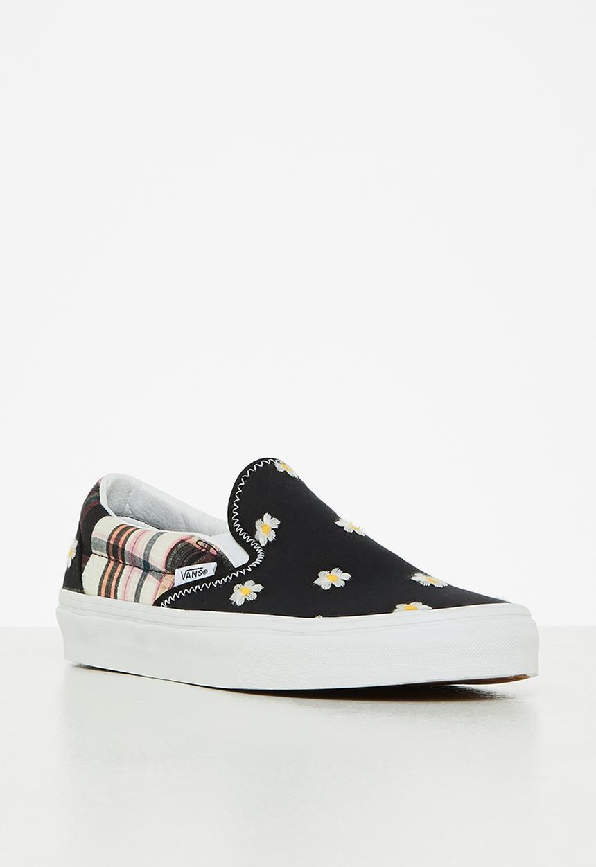 Vans - Classic slip-on - floral plaid patchwork