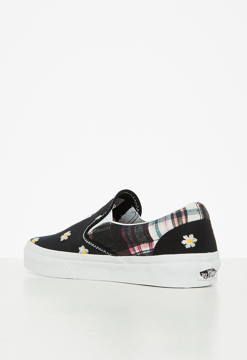 Vans - Classic slip-on - floral plaid patchwork