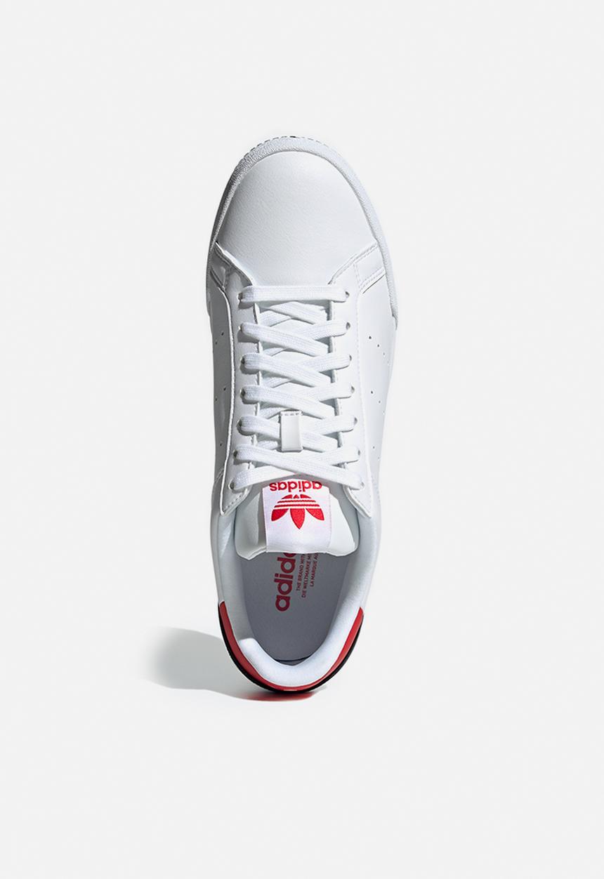 adidas Originals - Court tourino - ftwr white/vivid red/grey three