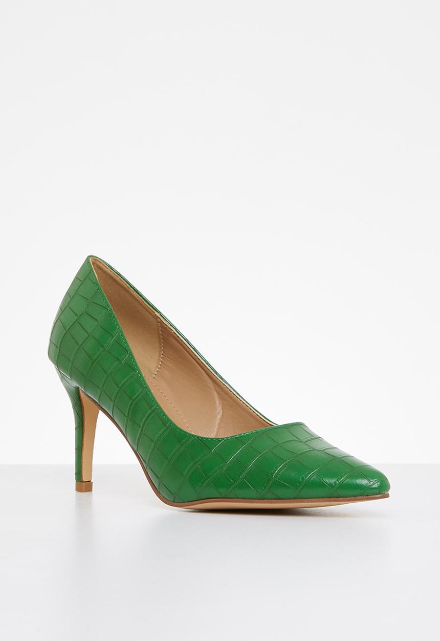 Madison® - Betsie stiletto court heel - green