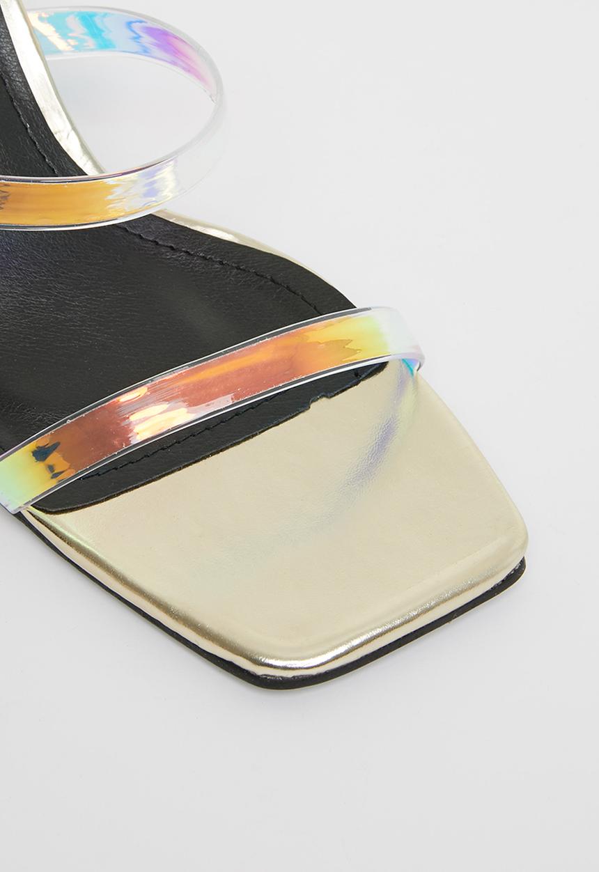 Madison® - Aria mule wedge heel - gold