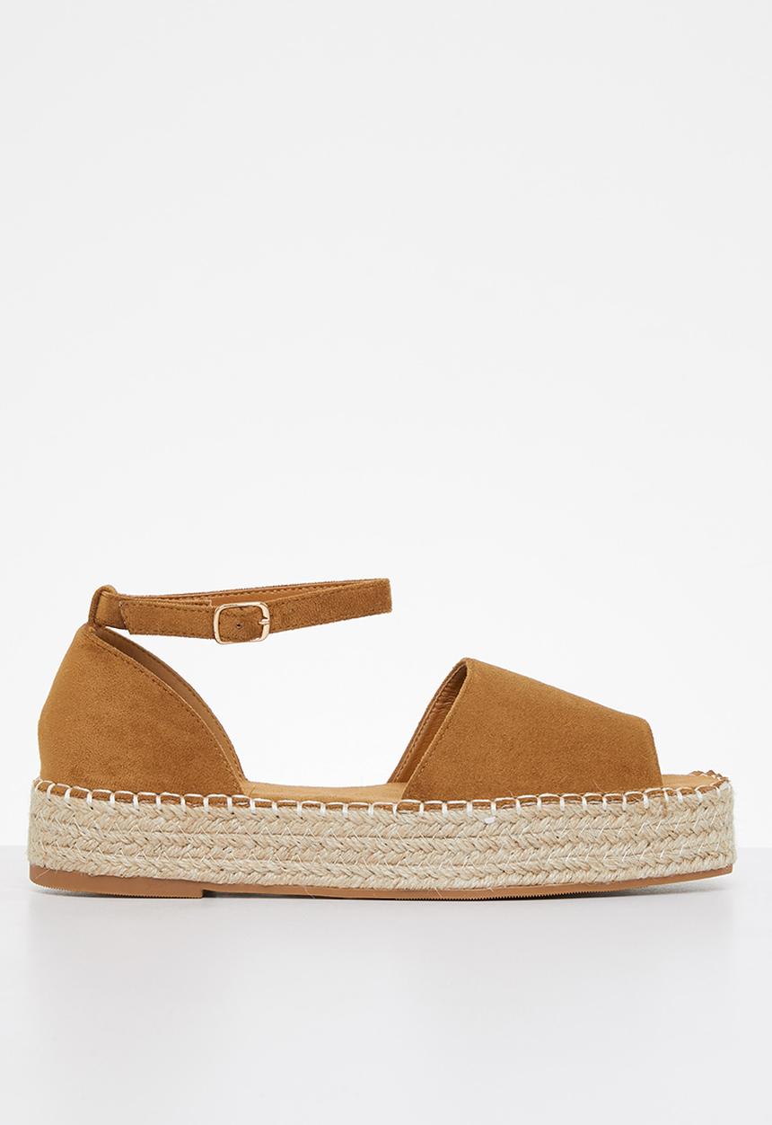 Madison® - Charlize flatform espadrille - tan