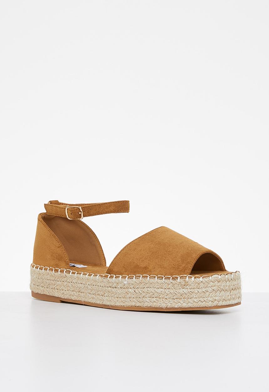 Madison® - Charlize flatform espadrille - tan