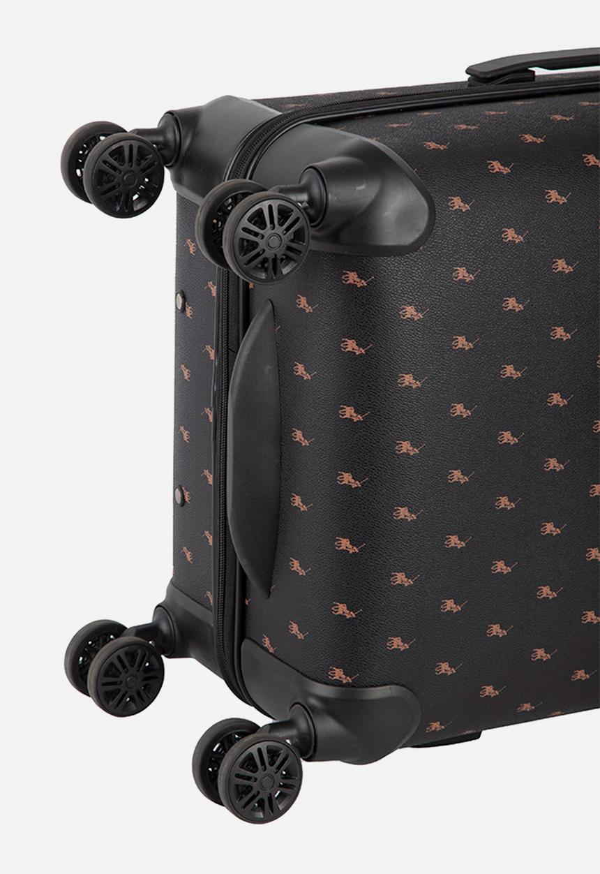 POLO - Classic double pack luggage - black