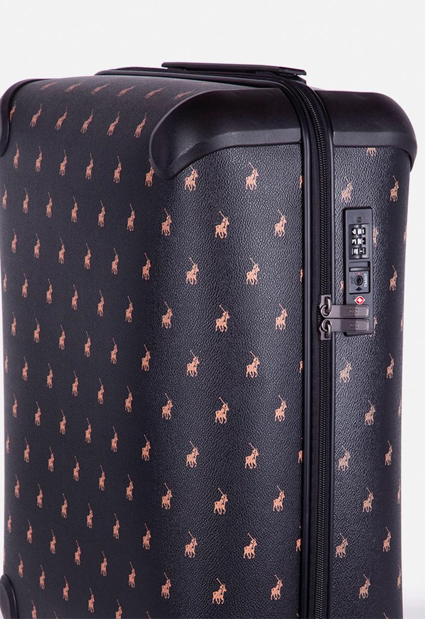 POLO - Classic double pack luggage - black