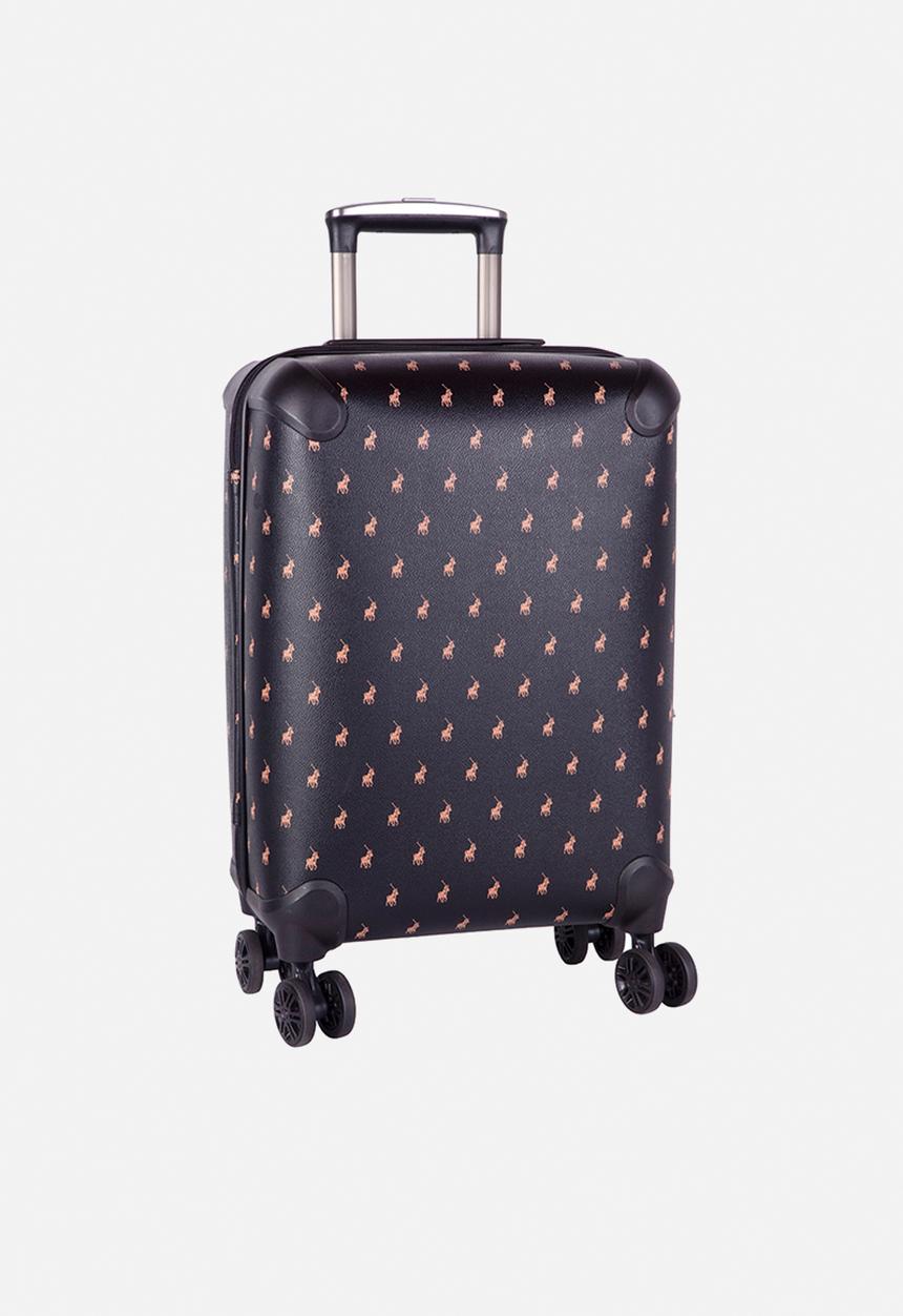 POLO - Classic double pack luggage - black