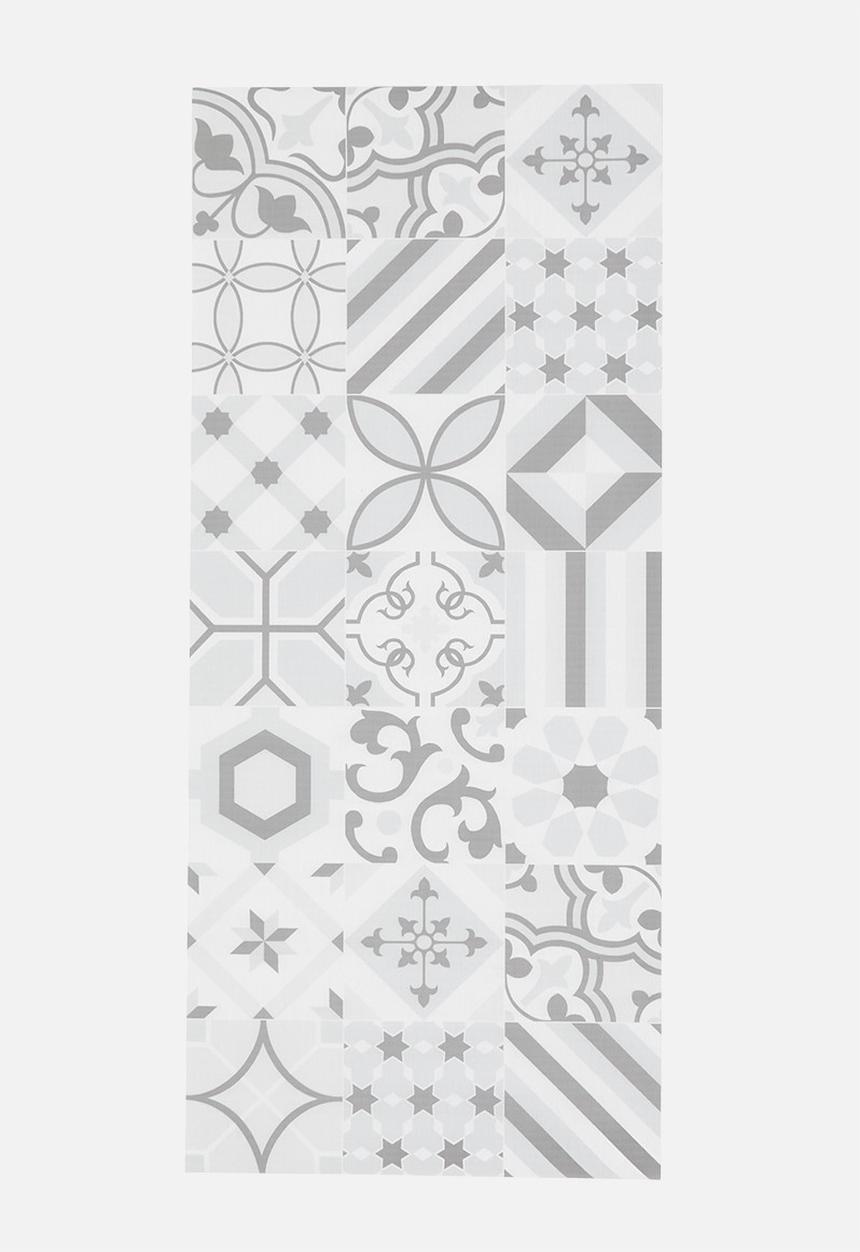 Fotakis - Santorini vinyl kitchen runner - grey