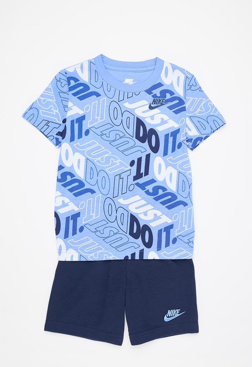 Nike - Nkb jdi block aop set - midnight navy