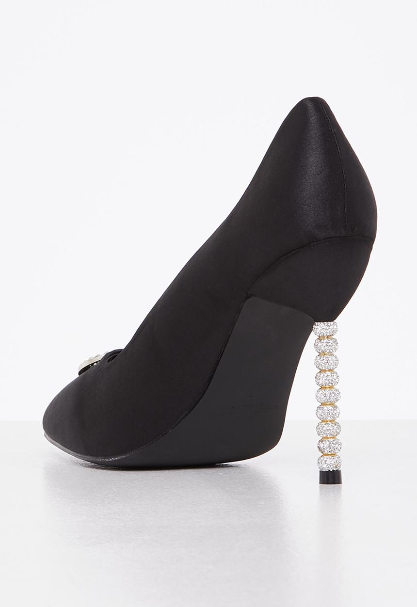 SISSY BOY - Dazzle up court heel - black