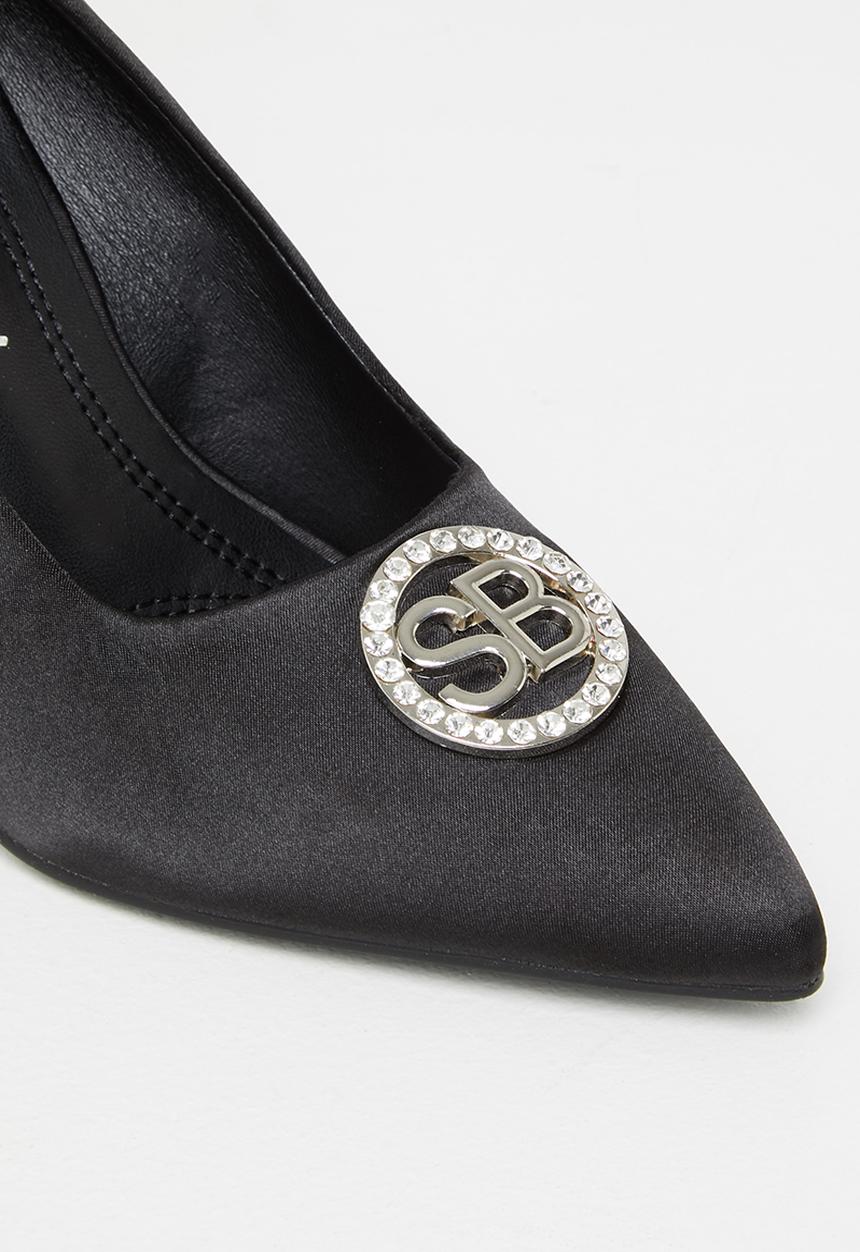 SISSY BOY - Dazzle up court heel - black